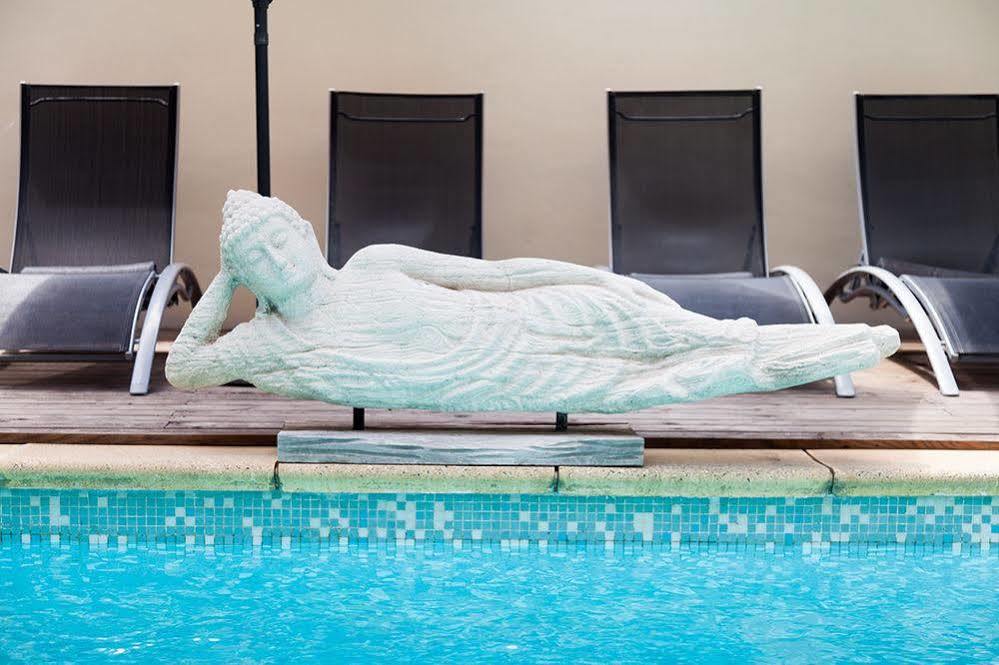 Logis Le Relais Sarrasin Hotel Vezenobres Екстериор снимка